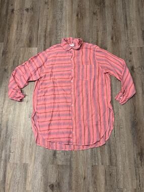 Free People CP Shades Women's Linen Top Size Small